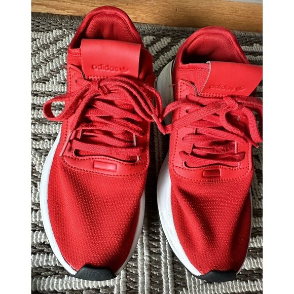 Adidas Red U Path Run Sneakers Men Shoe Size 5.5 EVM 004001 - Picture 9 of 11